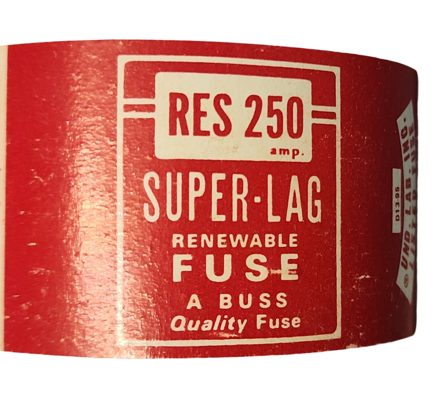 Buss Quality Fuse RES 250 Super-Lag Renewable Fuse, 600 Volt