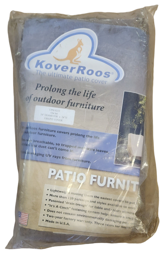 KoverRoos 54" x 24" Fire Pit Cover - Model UPH0253