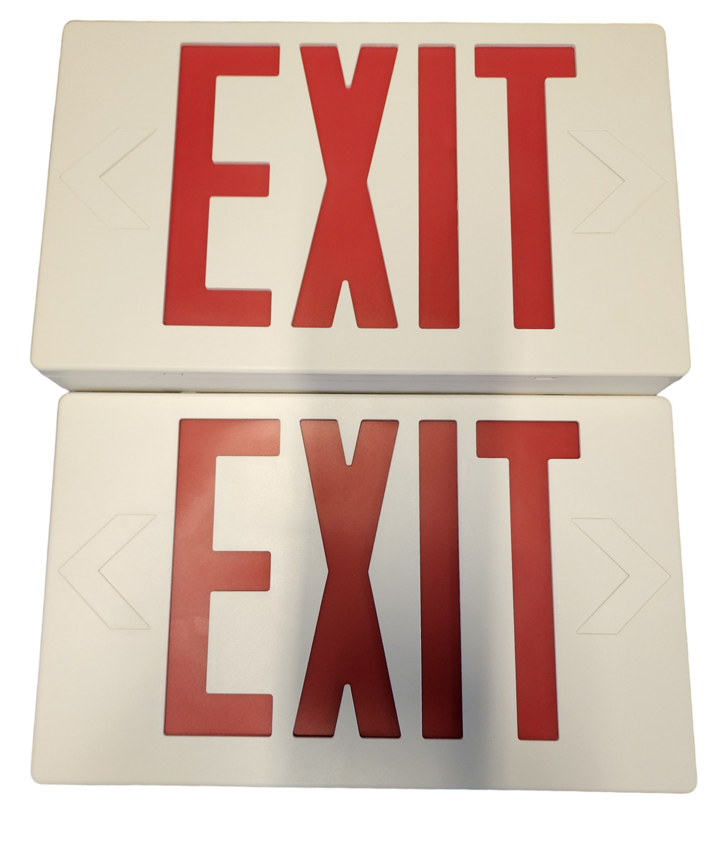 BriteWay Pack of 5 LED Exit Signs - Energy-Efficient, Bright Illumination, Easy Installation