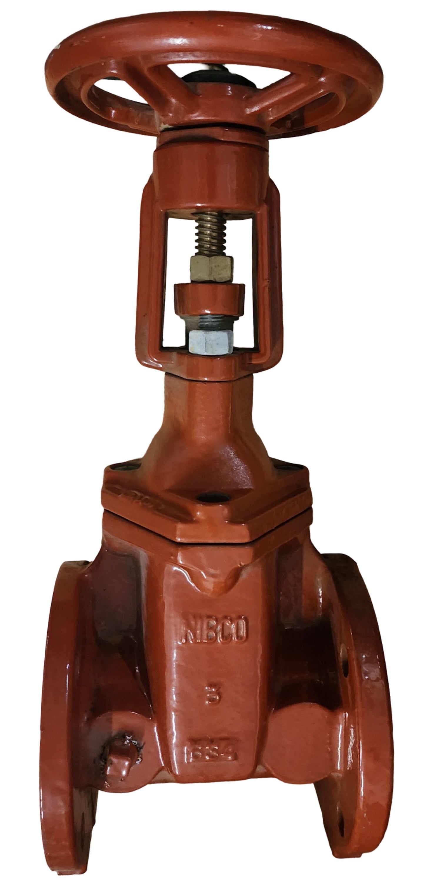 NIBCO 3-Inch Fire Main Gate Valve - Model 607RW, AWWA C509 Compliant