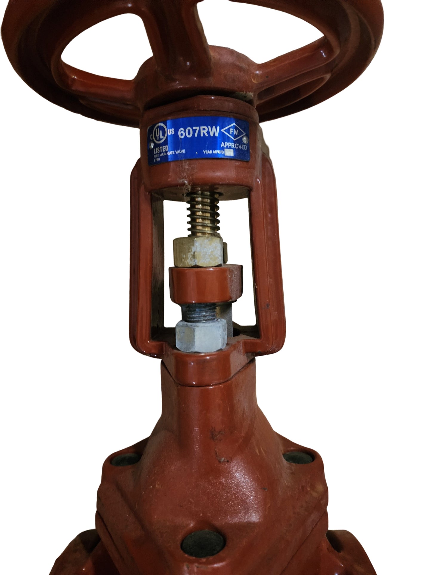 NIBCO 3-Inch Fire Main Gate Valve - Model 607RW, AWWA C509 Compliant