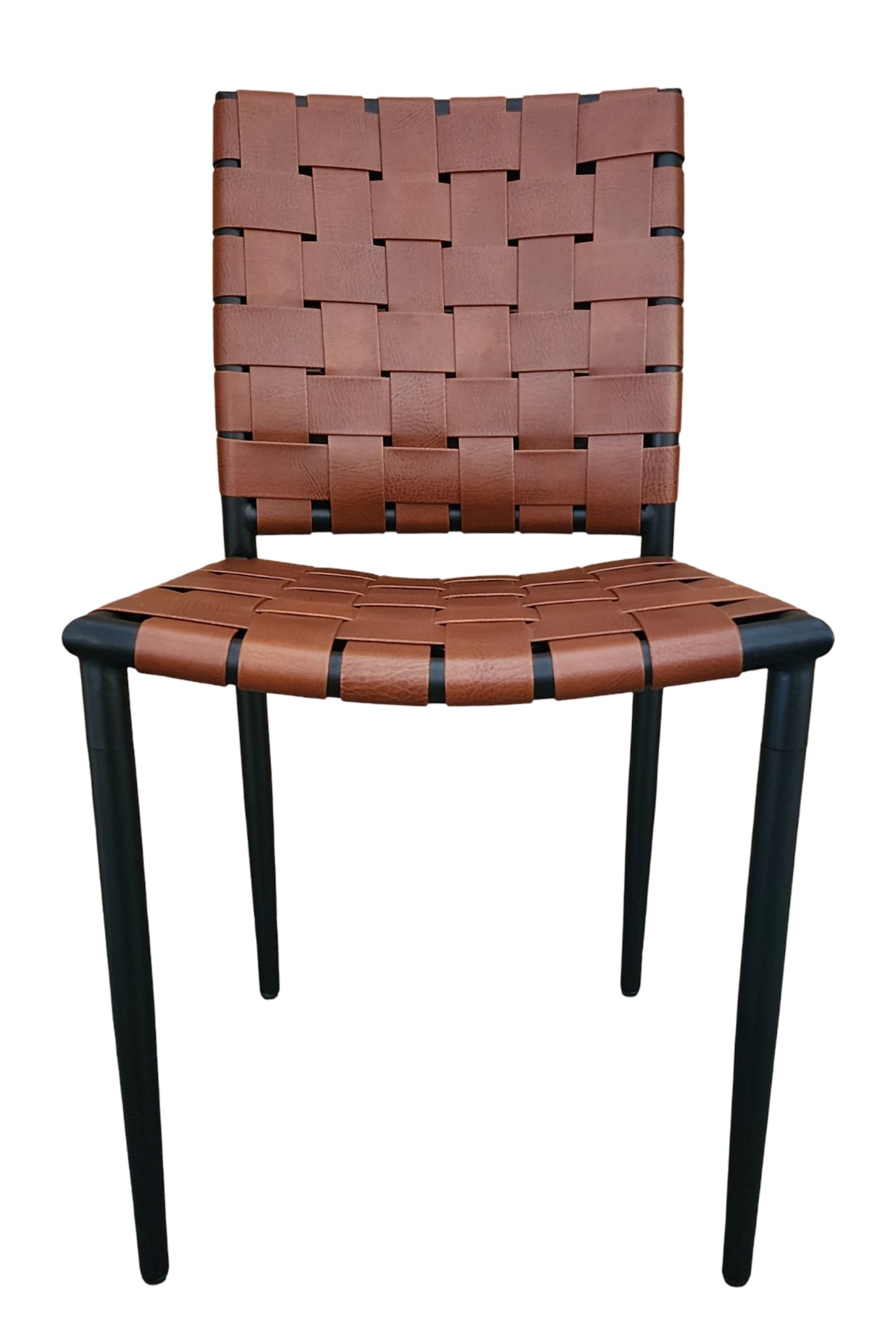 2-Pack Project 62 Wellfleet Armless Dining Chair - Brown Faux Leather