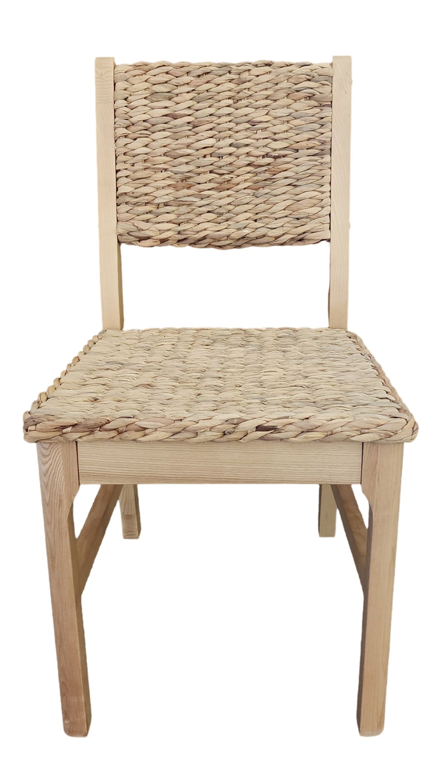 Castine Wood Dining Chair with Woven Seat and Back Natural - Threshold