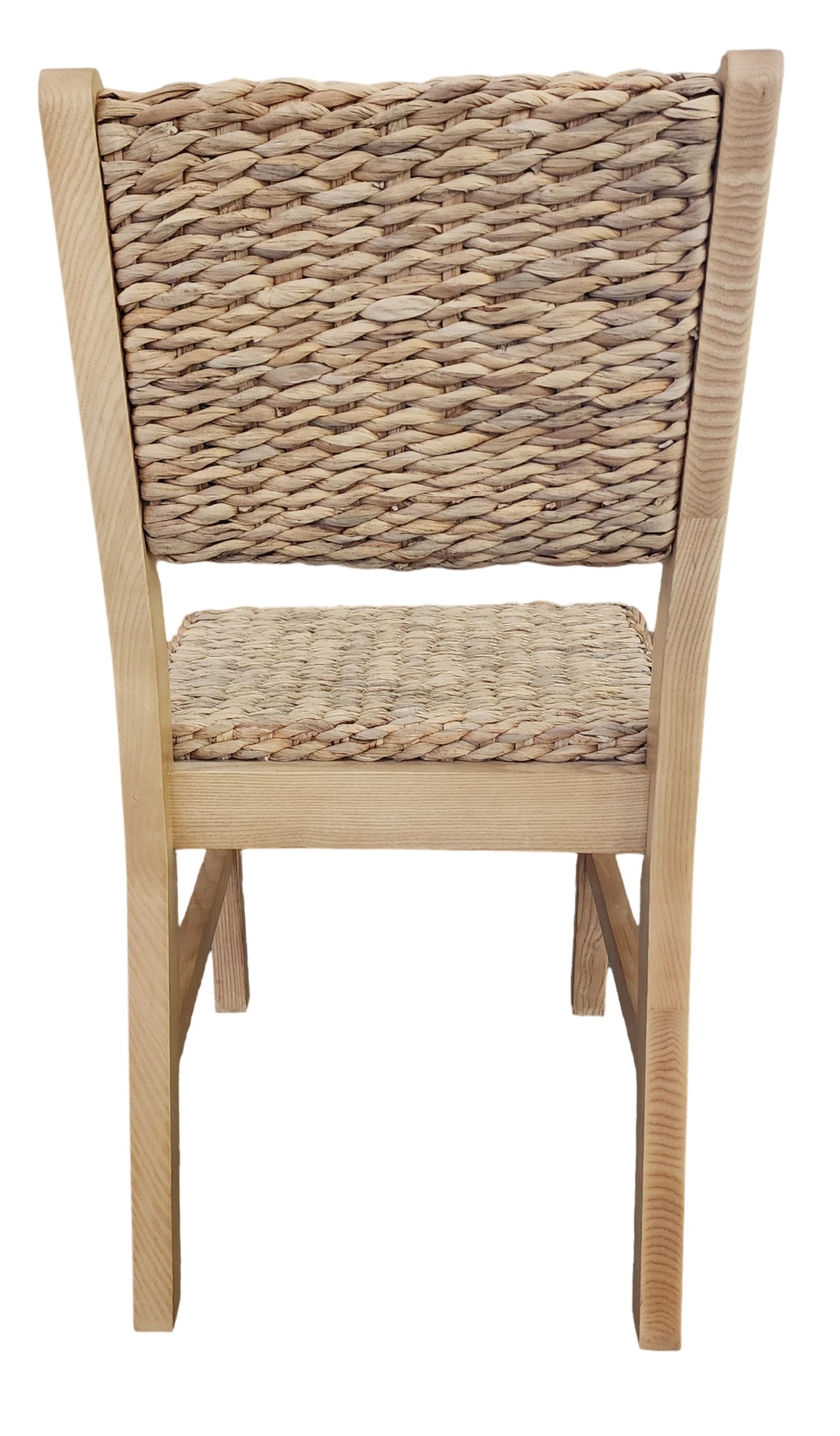 Castine Wood Dining Chair with Woven Seat and Back Natural - Threshold