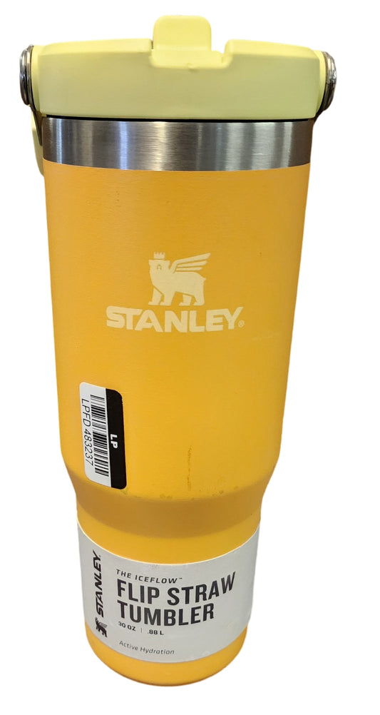 STANLEY Marigold 30 oz Stainless Steel IceFlow Flip Straw Tumbler