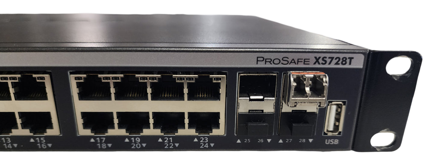 Netgear ProSAFE XS728T | 24-Port 10G Ethernet Smart Switch