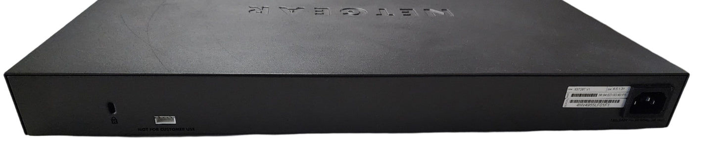 Netgear ProSAFE XS728T | 24-Port 10G Ethernet Smart Switch