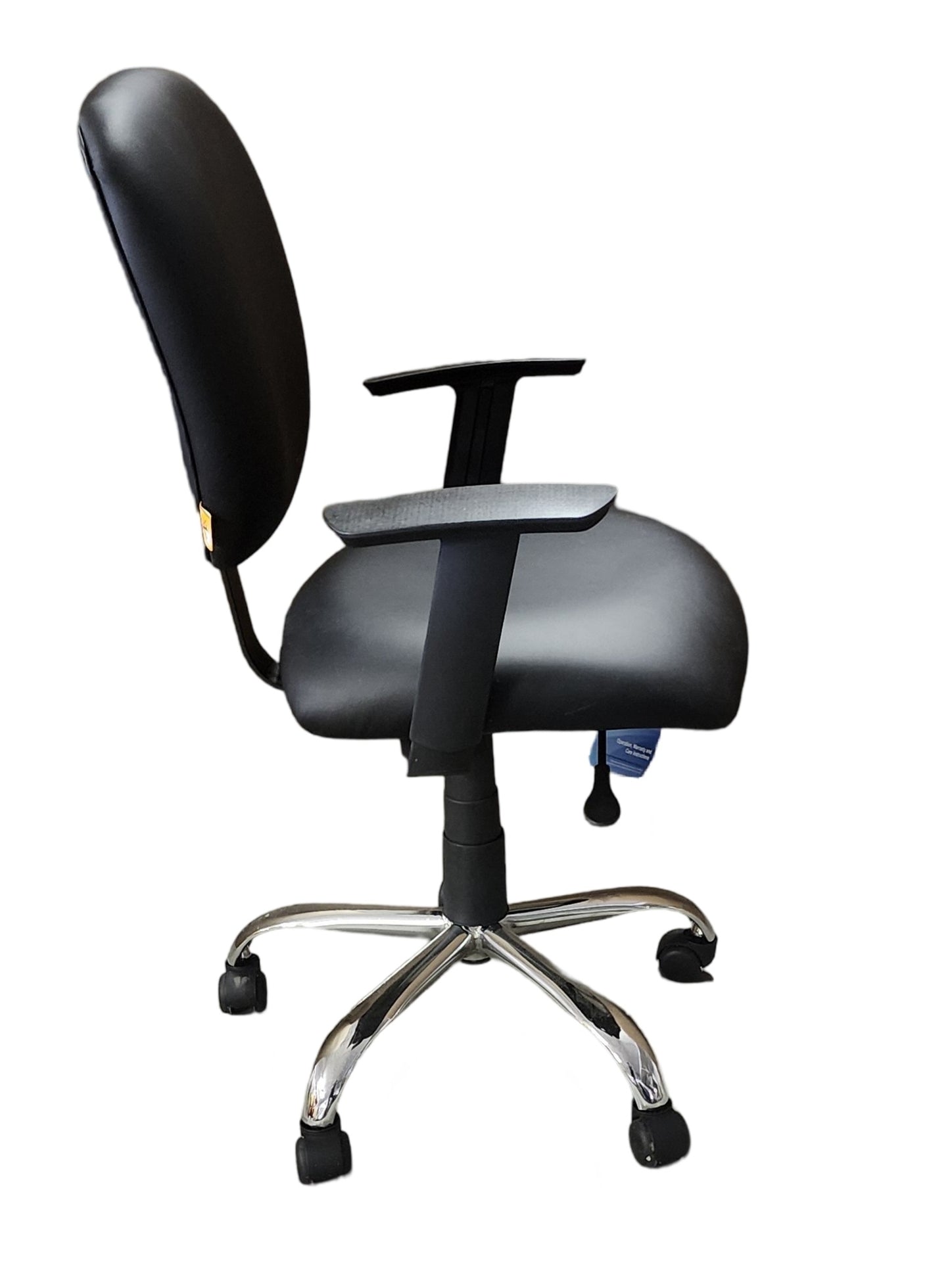 OfficeSource | Task Force | Mid Back Task Chair with Chrome Base