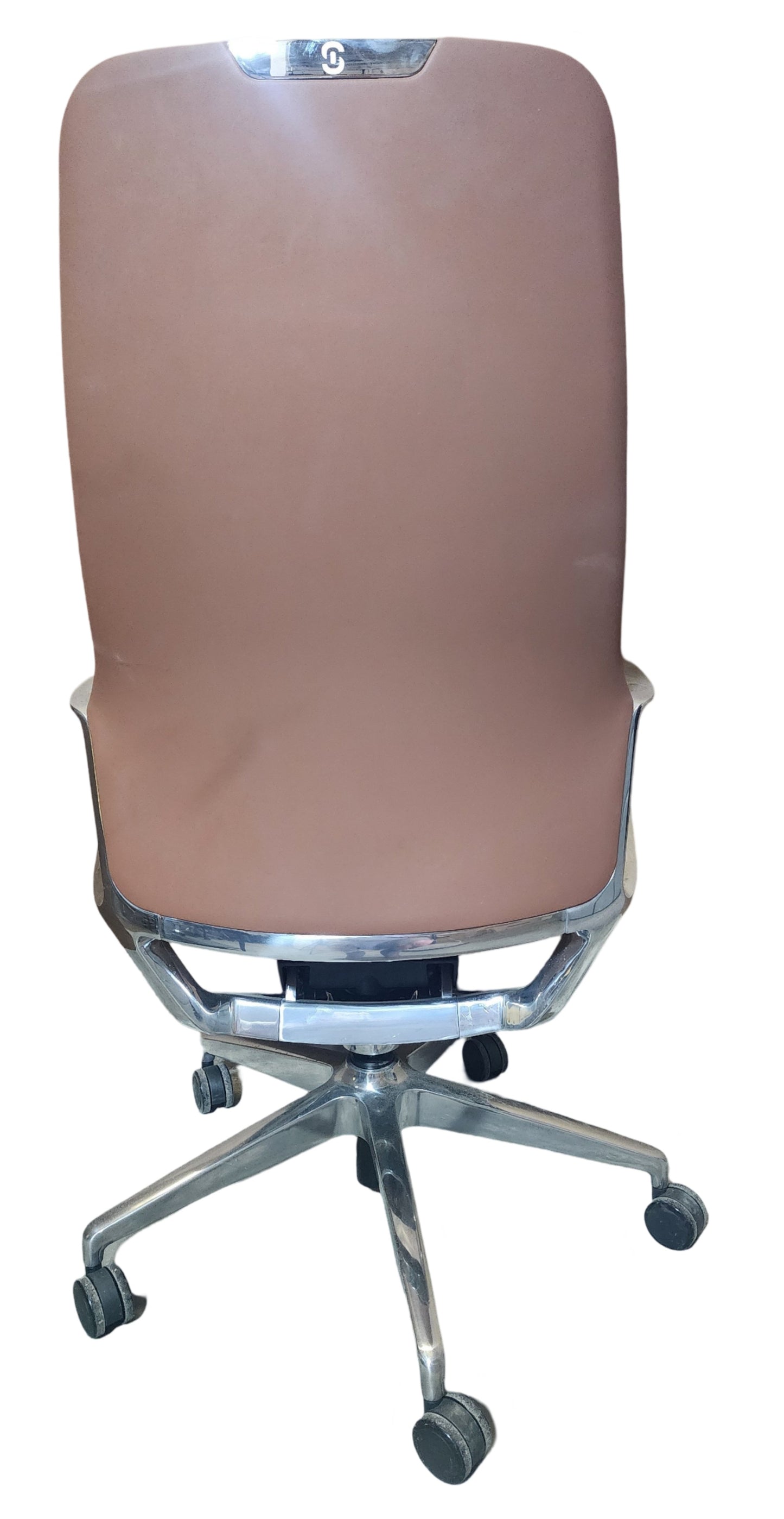 Office Source Veneto Executive High Back Chair - Caramel. Set of 4