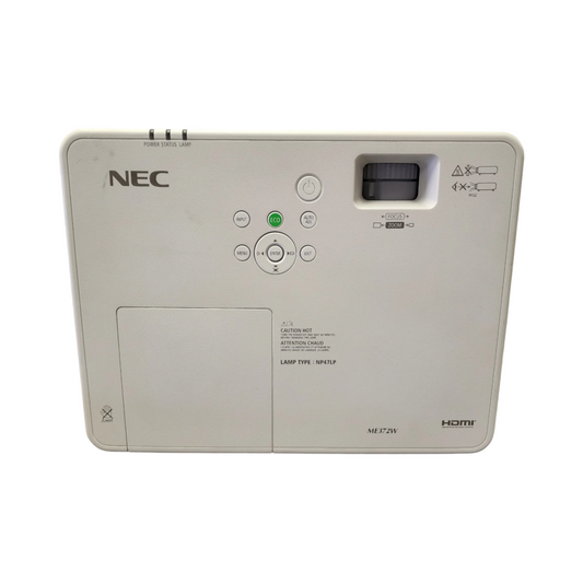 NEC NP-ME372W 3700-Lumen WXGA Projector – 1.7x Zoom