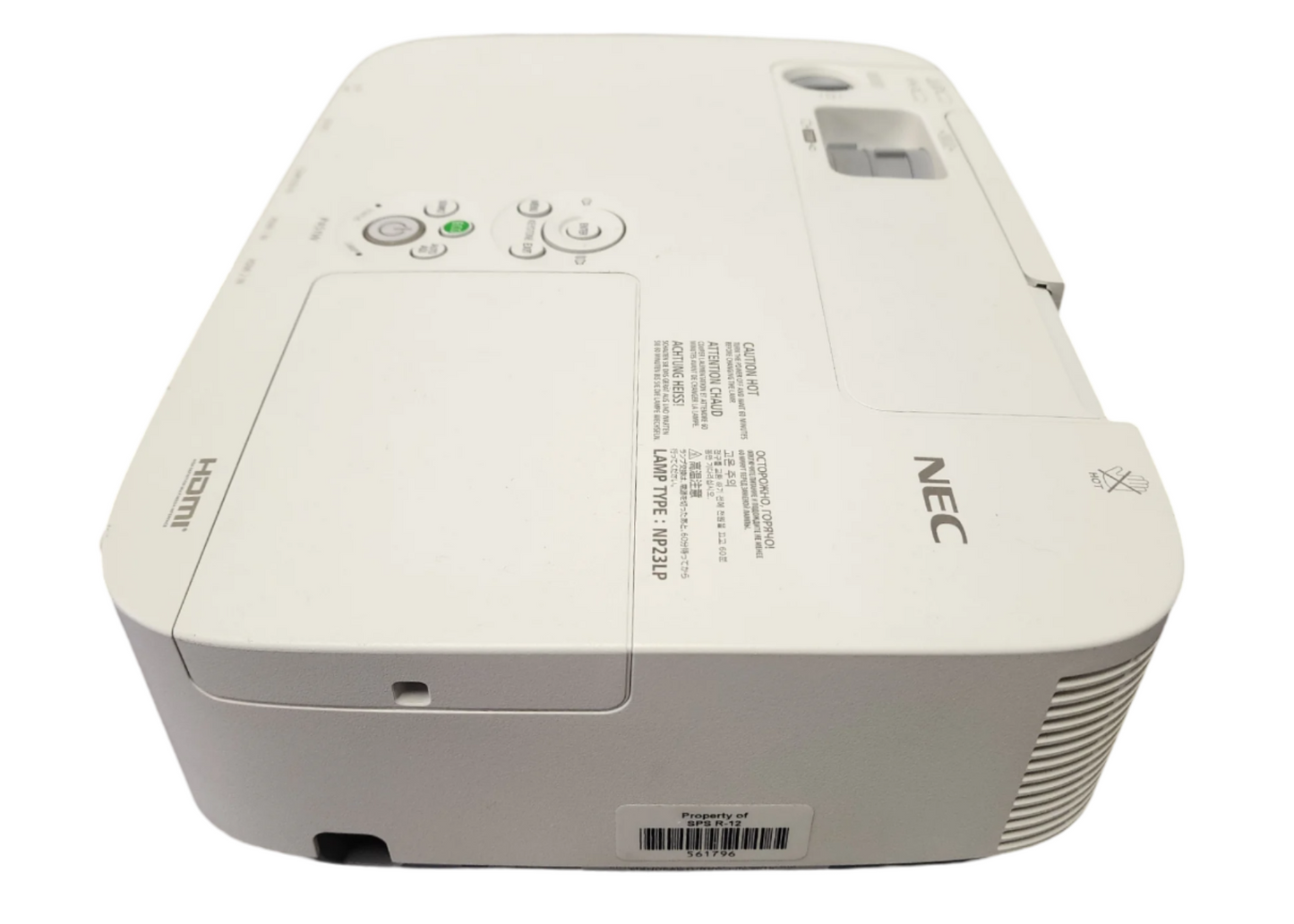 NEC NP-P451W 4500-Lumen Multi-Region Installation Projector