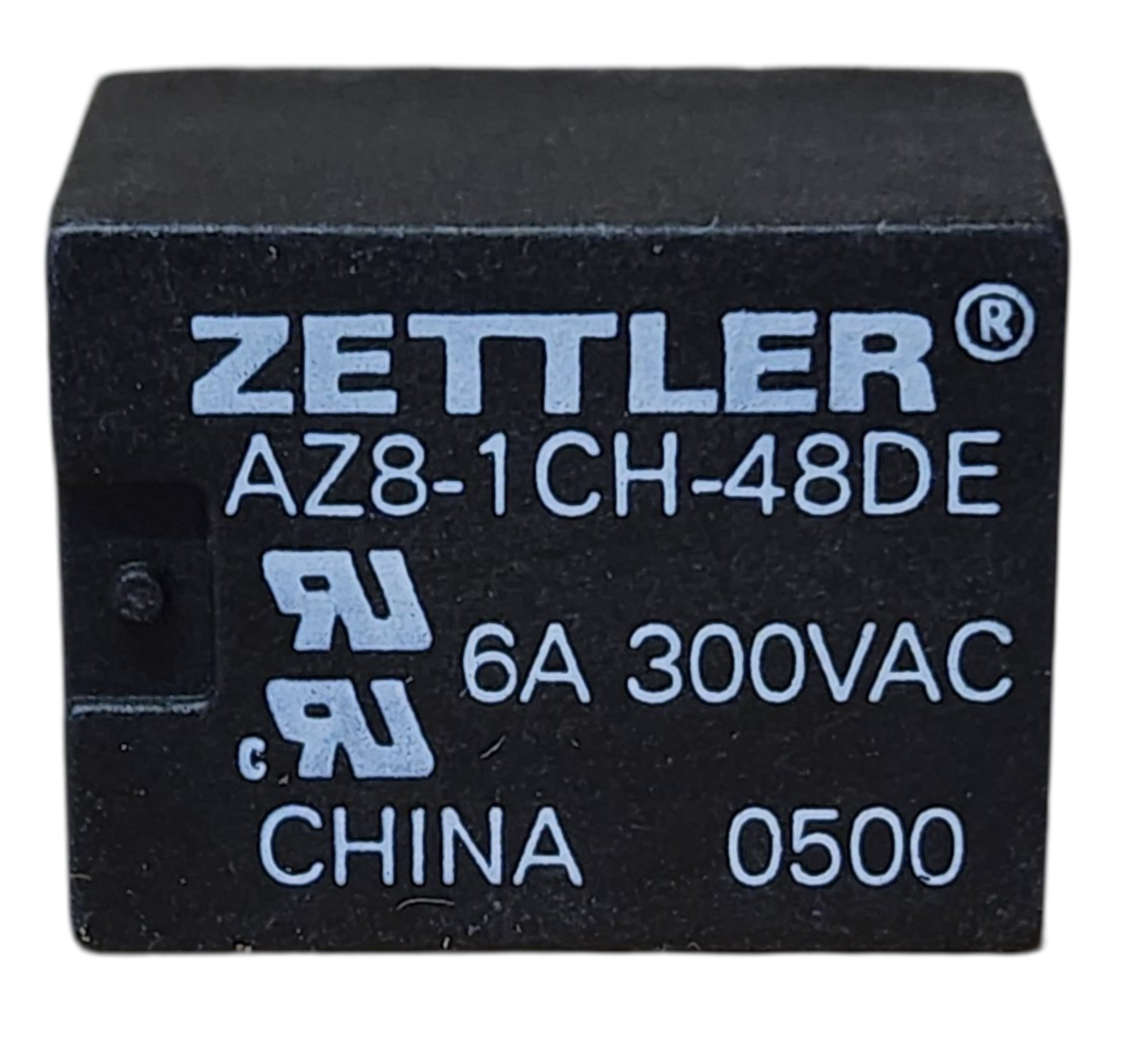 American Zettler AZ8-1CH-48DE Mini PC Board Relay, 48VDC Coil, SPDT