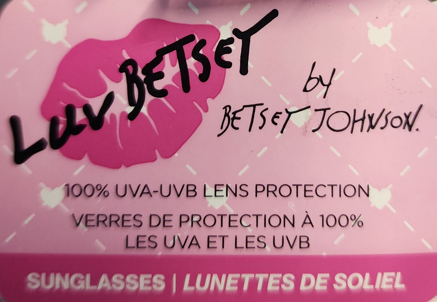 Betsey Johnson Luv Betsey Sunglasses - Choose From 4 Styles + Free Gift