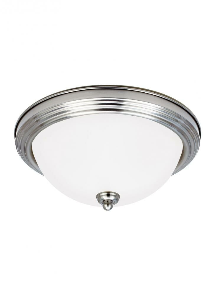 Generation Lighting 2-Light Ceiling Light in Brushed Nickel - Model 77064EN3-962