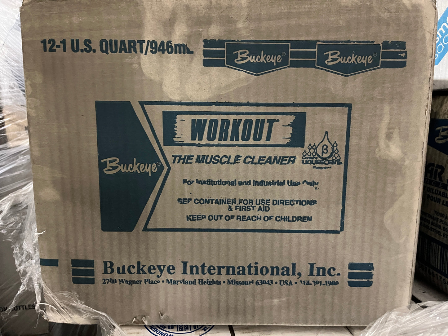 Buckeye® Workout® Cleaner/Degreaser - 1 Qt.