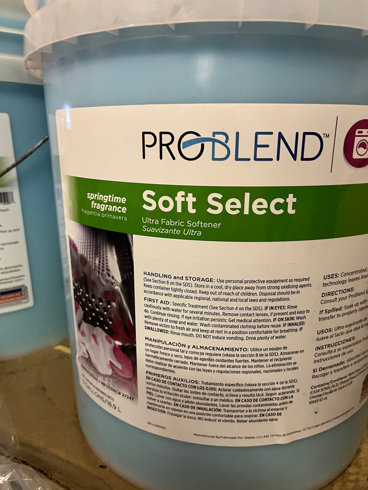 ProBlend™ Soft Select Fabric Softener - 5 Gal.