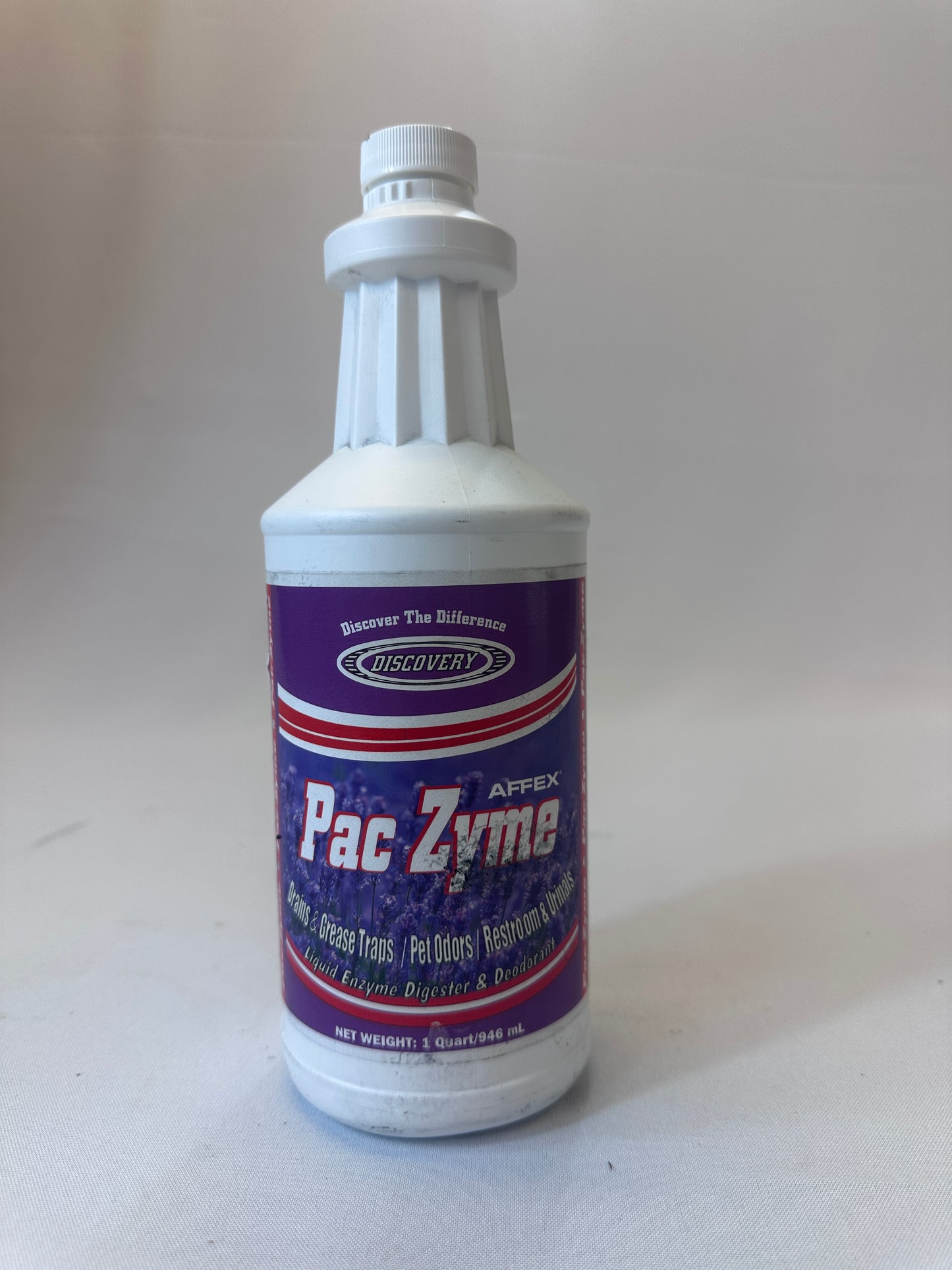 Pac-Zyme Bio-Enzymatic Deodorizer/Spotter/Digester - 1 Qt - Lavender Scent