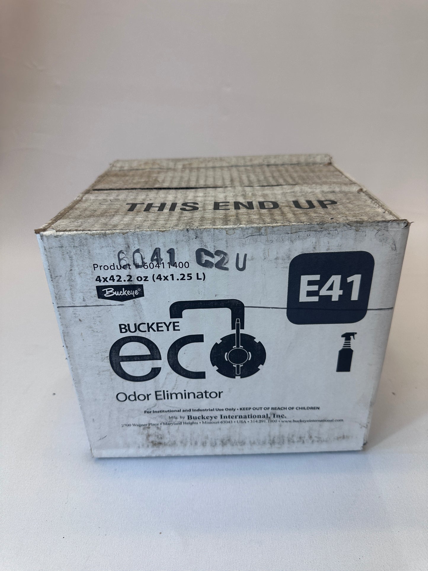 Buckeye® Eco® E41 Odor Eliminator - 1.25 L, 4/Case