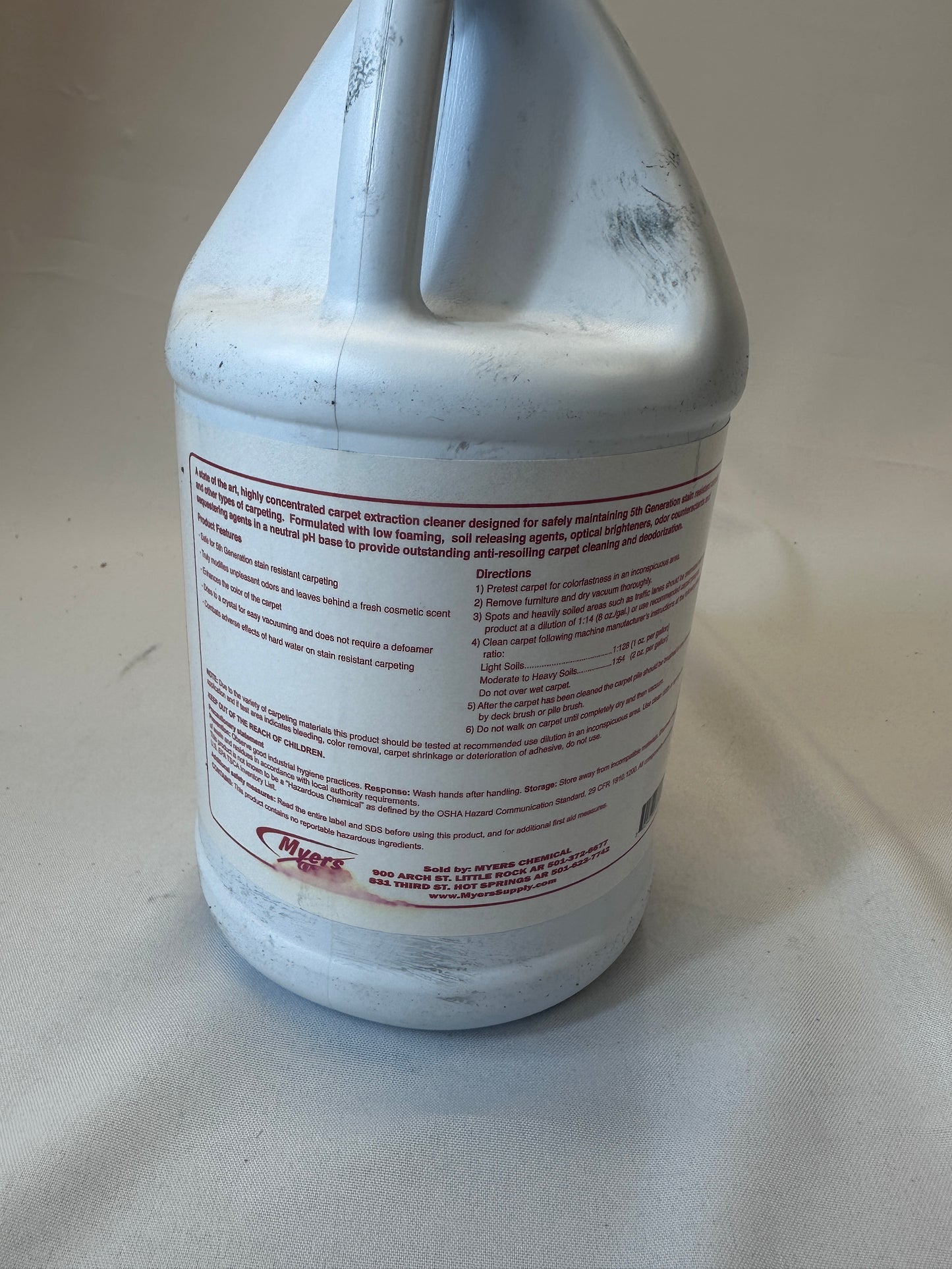 Xtra Kleen Carpet Extraction Cleaner - 1 Gallon-Anti-Re-Soiling Technology