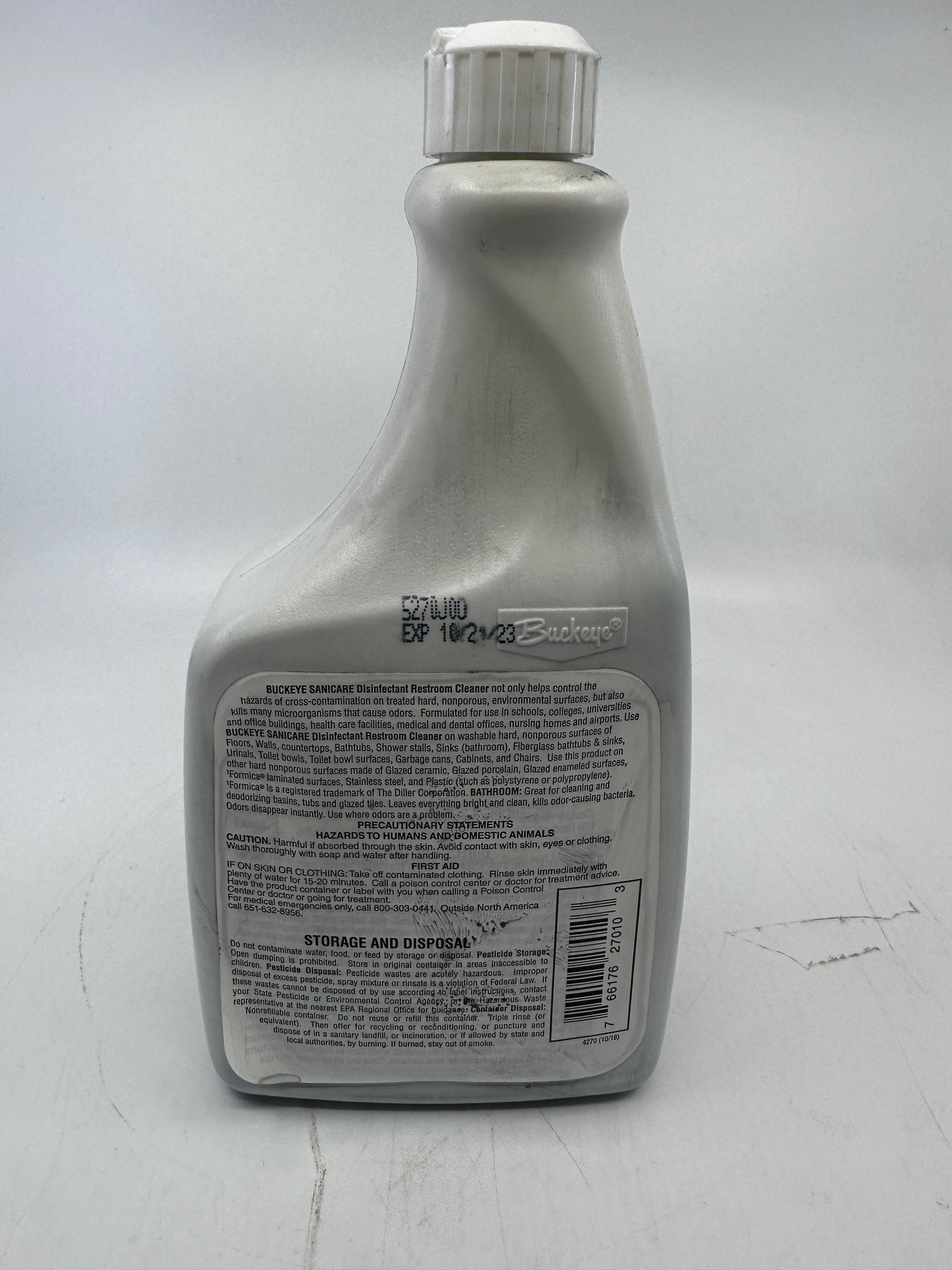 Buckeye® Sanicare D.R.C.™ Disinfectant - 1 Qt. (*EXPIRED)