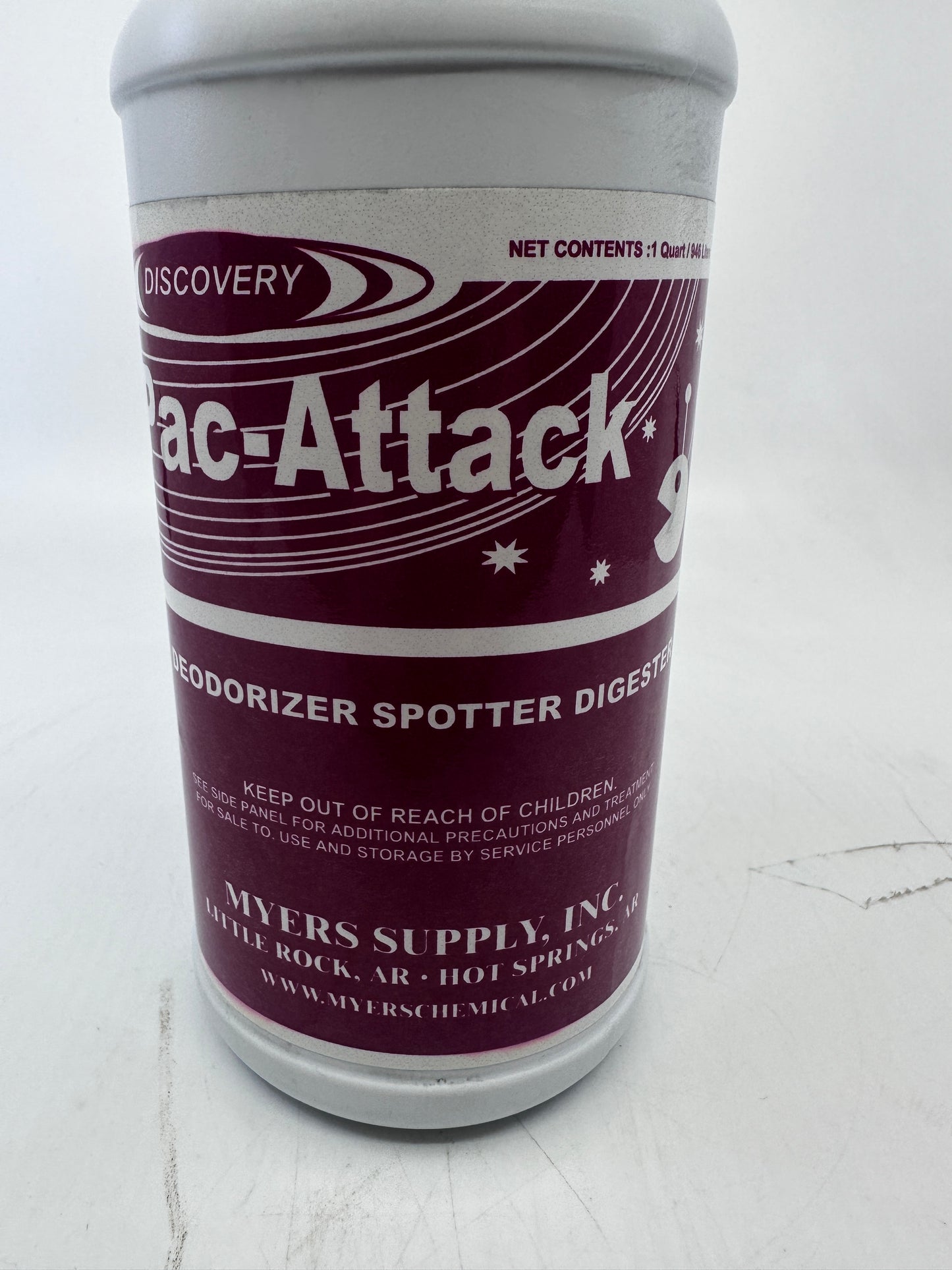 Pac Attack Bio-Enzymatic Deodorizer/Spotter/Digester - 1 Qt - USDA Authorized