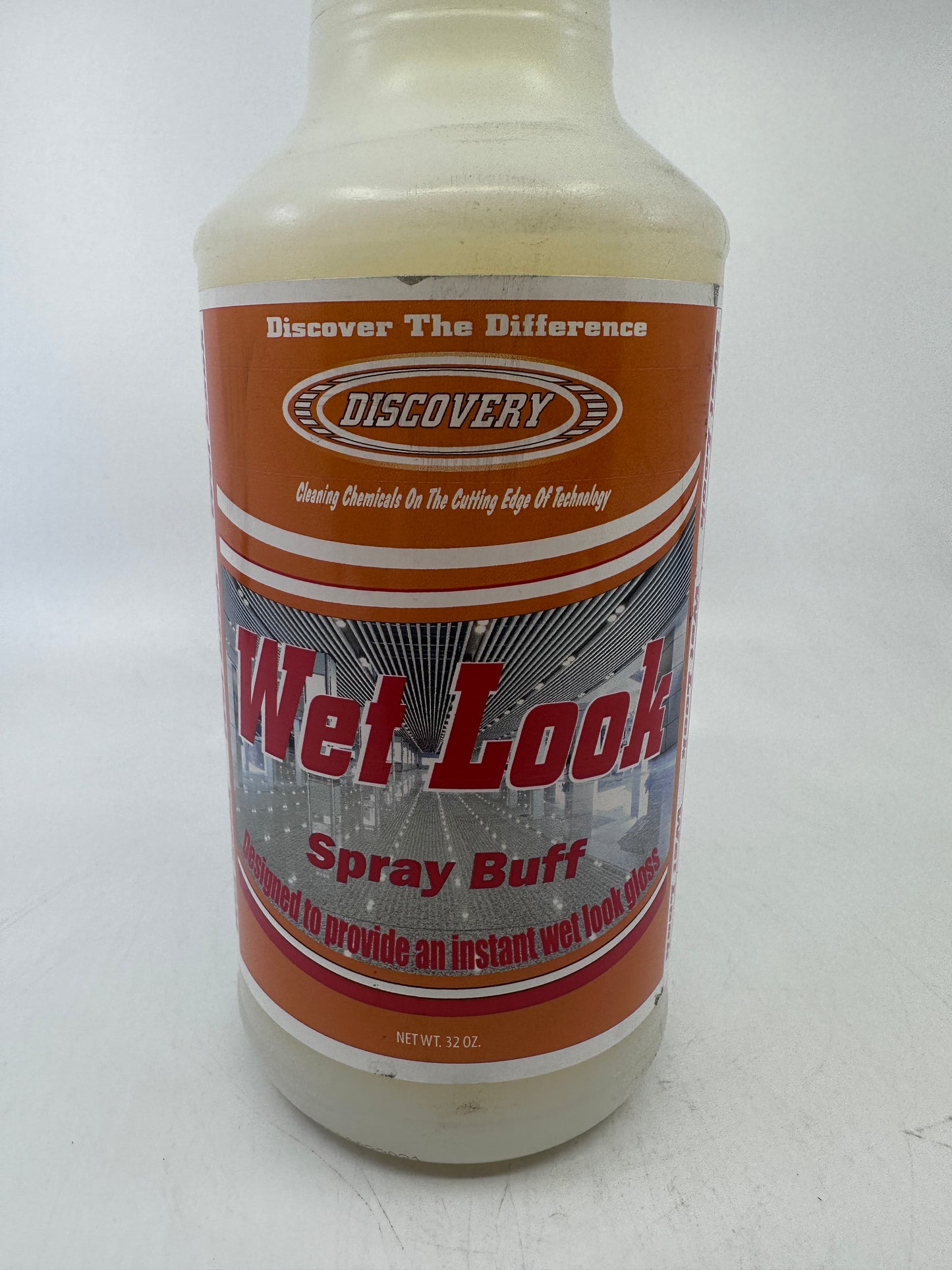 Discovery Wet look Spray Buff Emulsion - 1 Quart - Ready-To-Use Floor Polish