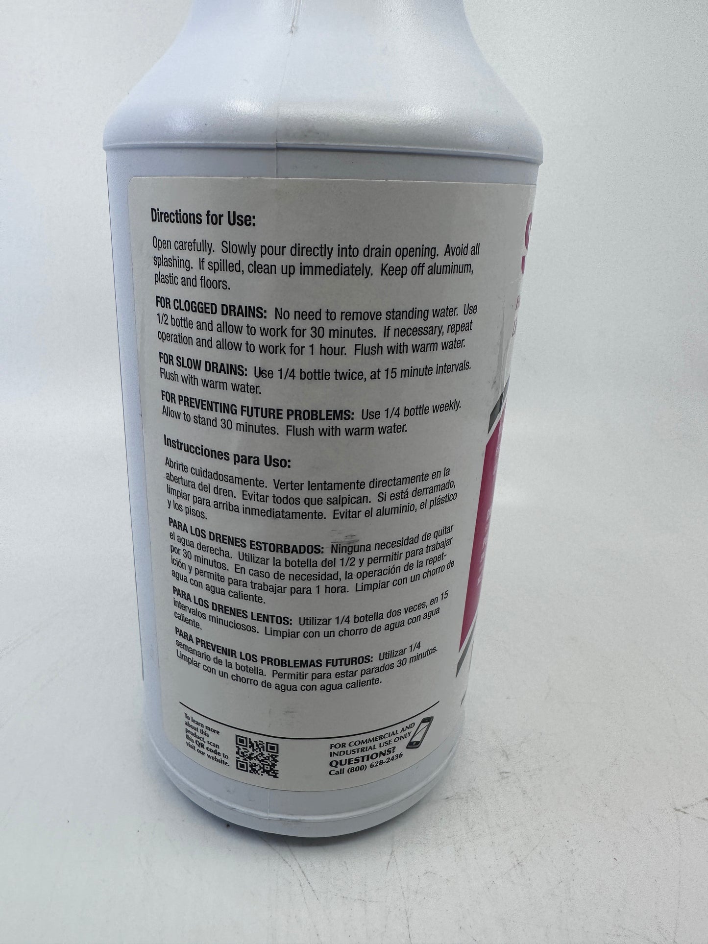 NCL® Surge Heavy Duty Liquid Drain Cleaner - 1 Quart - Effective Non-Acid Formula