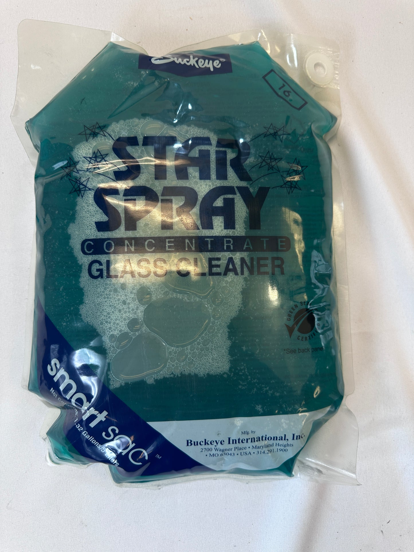 Buckeye® Star Spray™ Concentrated Glass Cleaner - 3 Sac