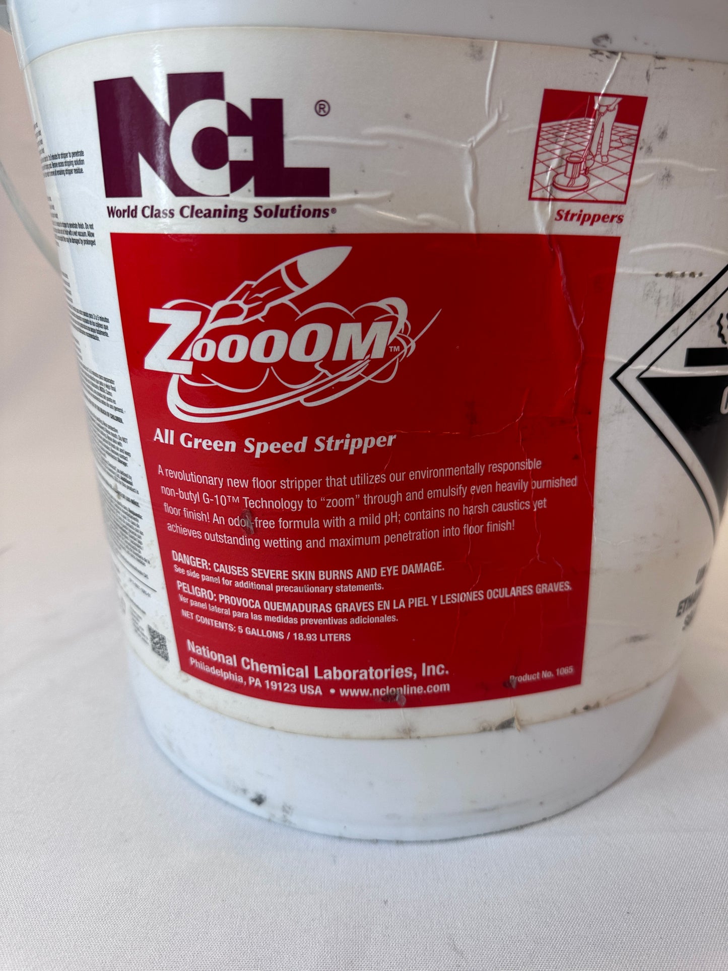 NCL® Zoooom™ All-Green Speed Stripper - 5 Gal.