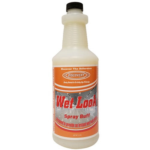 Discovery Wet look Spray Buff Emulsion - 1 Quart - Ready-To-Use Floor Polish