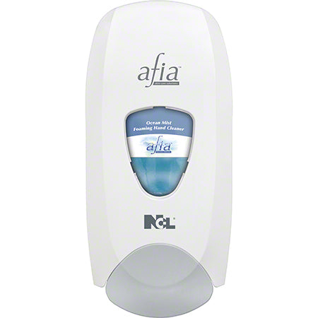 Afia Foaming Soap Dispenser Pack of 12 - Antimicrobial Valve -1250ml Capacity