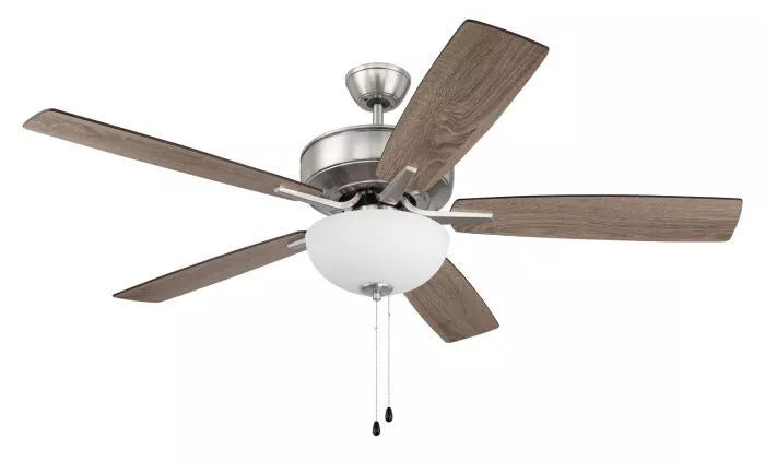 Craftmade Pro Plus 52" Indoor LED Ceiling Fan - Brushed Polished Nickel