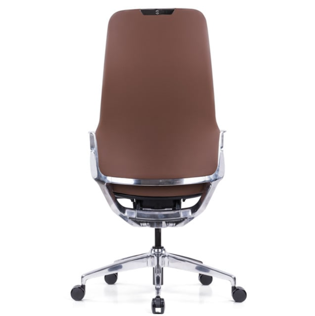 Office Source Veneto Executive High Back Chair - Caramel. Set of 4