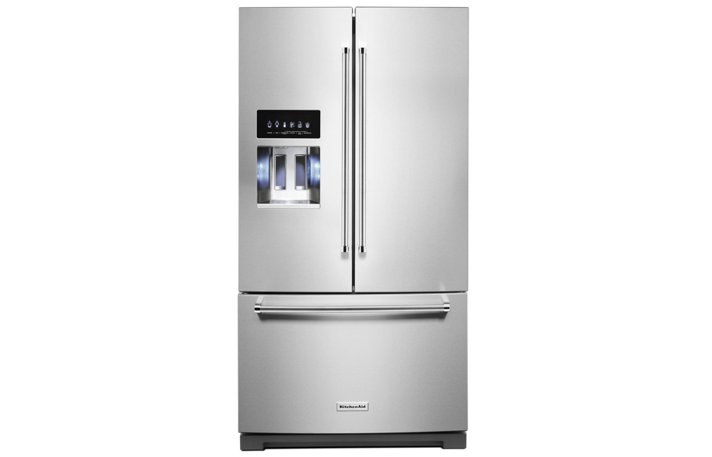 KitchenAid 26.8 Cu. Ft. French Door Refrigerator with Exterior Ice and Water Dispenser