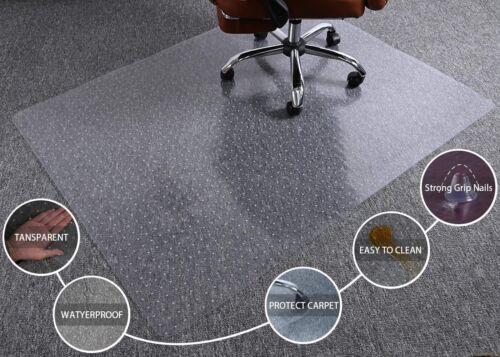 Realspace Chair Mat Advantage Wide Lip, for Thin Commercial Grade 46" x 60"