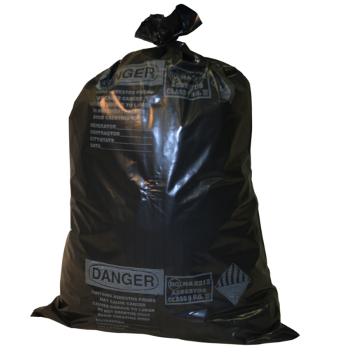 Aramsco Disposal Bag Black ACM Contractor, 33" x 50", 3.8 Mil, 100 Bags Per Roll