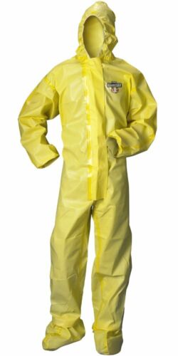 Lakeland ChemMax 1 Sealed Seam Disposable Coverall w/ Hood & Boots 6/CS, Size 2X