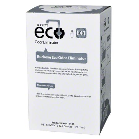 Buckeye® Eco® E41 Odor Eliminator - 1.25 L, 4/Case