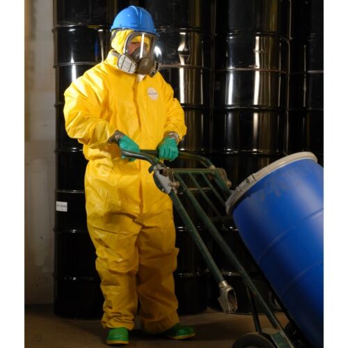 Shieldtech 55 Coverall, Chemical resistant Hood & Boots 2XL - 1 Count