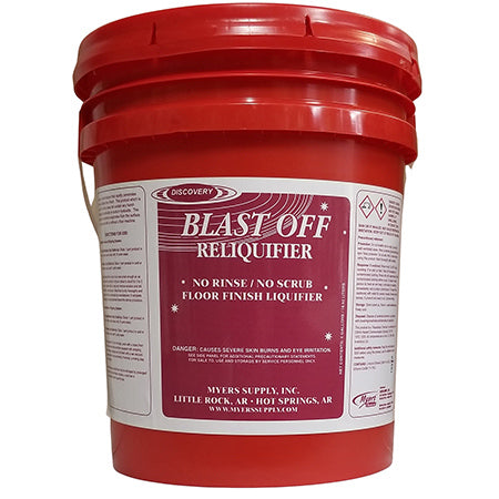 Discovery Blast Off No Rinse/No Scrub Liquifying Stripper - 5 Gal.