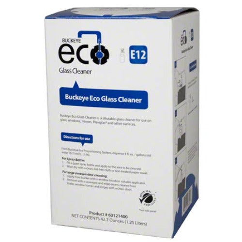 Buckeye® Eco® E12 Glass Cleaner HD - 1.25 L - Item # BU-6012-1400