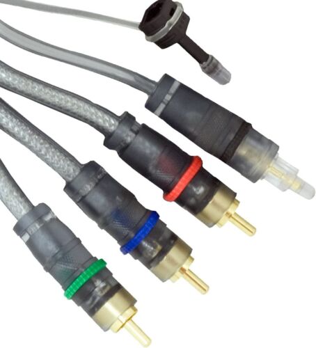 GE Ultra Pro 6 Ft. Component Video & Digital Optical Audio Cable RCA TOSLINK