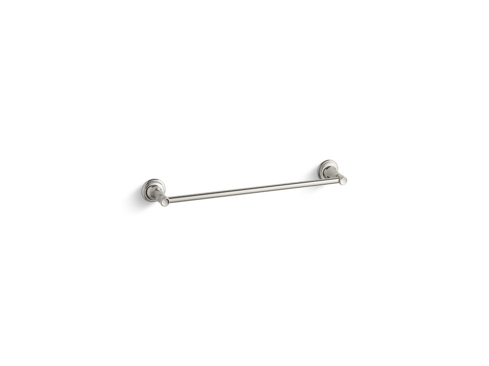 Kallista Bellis 18" Towel Bar P34601-00-AD - Nickel Silver, Elegant Brass Construction