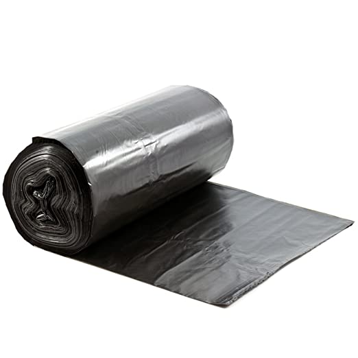 55-60 Gallon Black Garbage Bags  1.5 Mil 38x58  100/case