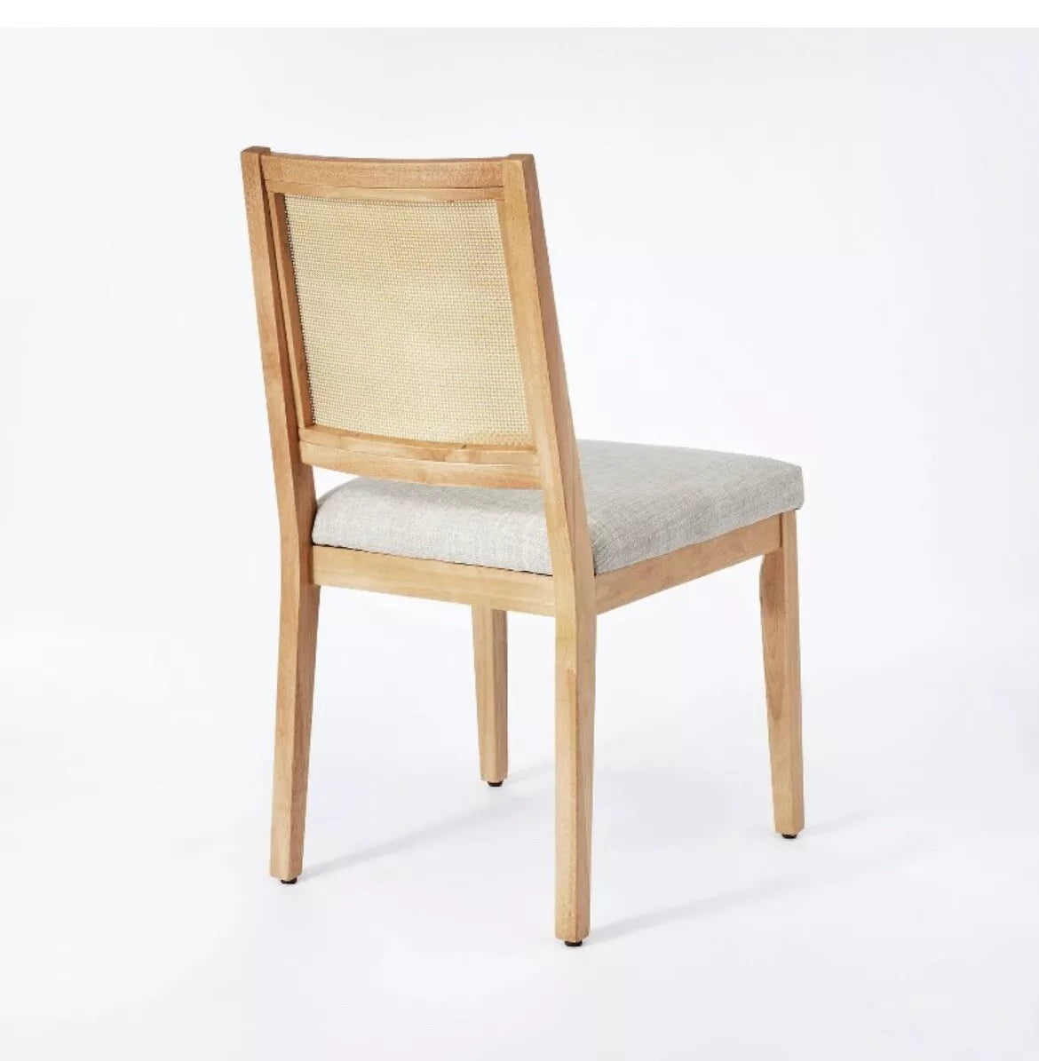 Threshold Oak Park Natural Cane Dining Chair - Cushioned & Stylish Comfort