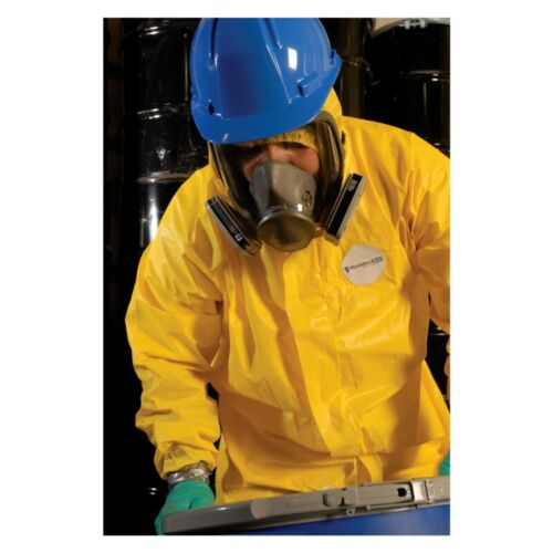 Shieldtech 55 Coverall, Chemical Resistant Hood, Elastic Wrist & Ankles 5XL - 25 Count