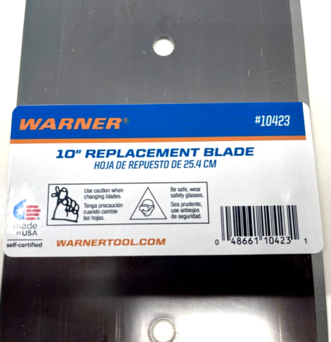 Warner 10" StripNClean Heavy Duty Replacement Blade/For use with 10423 - 5 Count