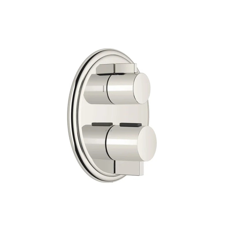 Dornbracht Madison Flair Thermostatic Shower Trim with Dual Volume Control-Platinum