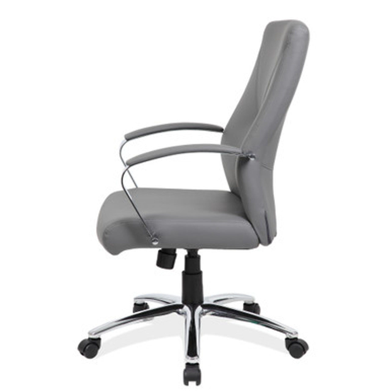 OfficeSource Boxero Executive High Back Chair with Chrome Frame