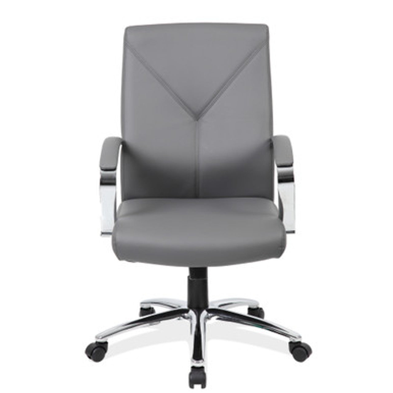 OfficeSource Boxero Executive High Back Chair with Chrome Frame